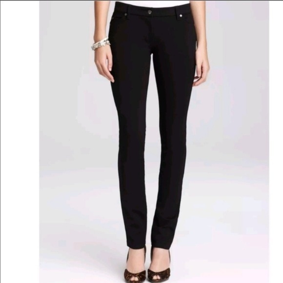 eileen fisher black skinny jeans